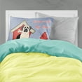 thumbnail image 2 of Dog House Collection Mastiff White Fabric Standard Pillowcase, 2 of 2