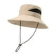 thumbnail image 2 of Sombrero de pescador de secado rápido para hombres y mujeres, sombrero para el sol, gorras de camping de verano, transpirable, para el sol Caqui, 2 of 9