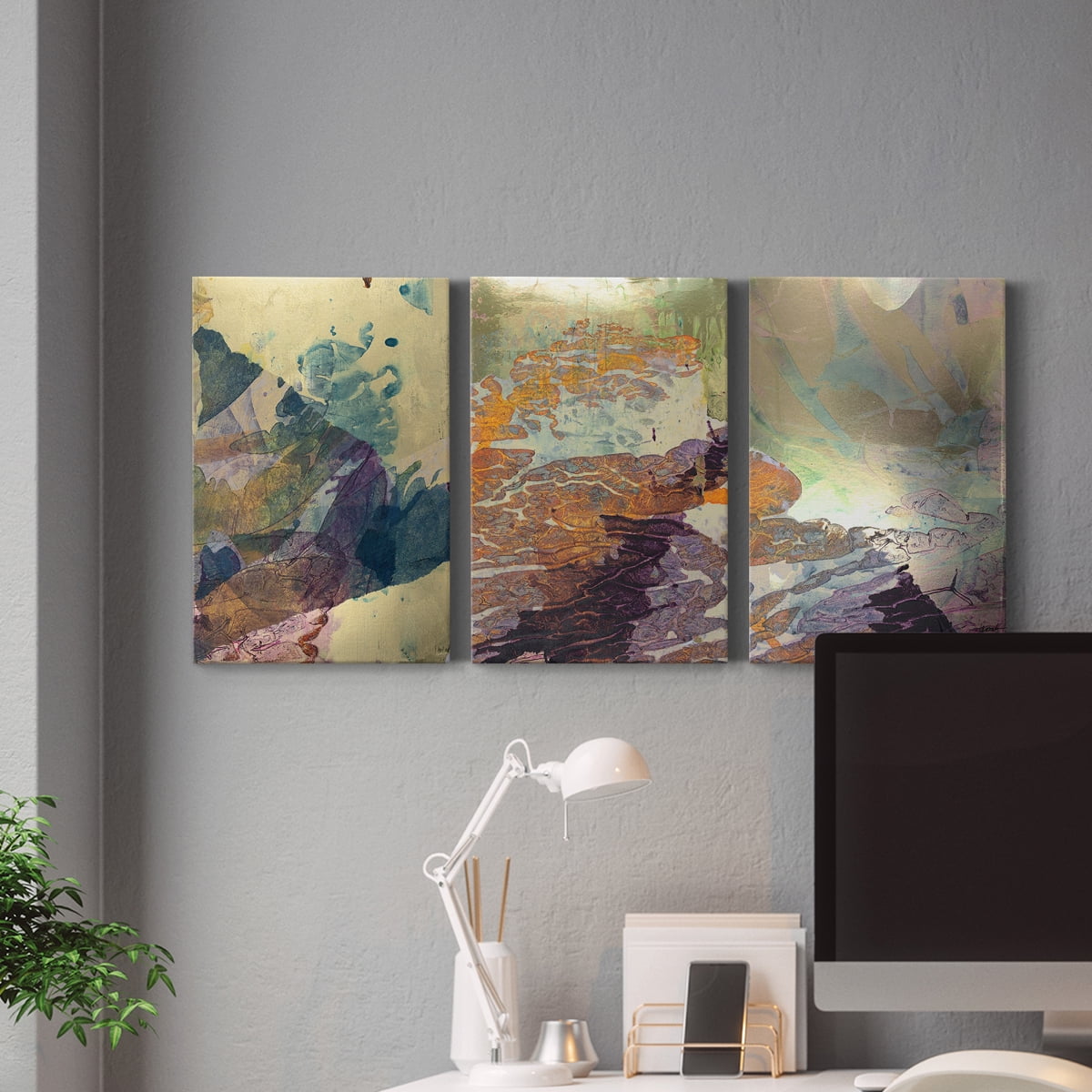 Monet's Landscape IV Premium Gallery Wrapped Canvas - Ready to Hang - 18 x 27 Each