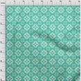 thumbnail image 4 of oneOone Silk Tabby Sea Green Fabric Asian Ornamental Sewing Craft Projects Fabric Prints By Yard 42 Inch Wide, 4 of 5