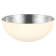 thumbnail image 1 of Cuencos para hornear ensaladas, tazón para mezclar, recipiente duradero, tazones para sopa de acero inoxidable, 16cm Blanco, 1 of 9