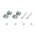 thumbnail image 3 of 2 Pcs Sliding Door Roller Track Roller Wheels with Box Rail Strut Channel Kit, 3 of 10