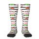 thumbnail image 1 of Fotbe Pig And Watermelon Calcetas Divertidas Estampadas para Hombre y Mujer, Calcetas de Algodón hasta la Rodilla para Caminar, Correr, Enfermería y Embarazo, 1 of 6