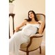 thumbnail image 2 of Vestido Inya Diamante Maxi sin tirantes para mujer Bellabarnetten, 2 of 6