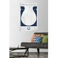thumbnail image 2 of NFL Indianapolis Colts - Logo 25 Wall Poster with Pushpins, 22.375" x 34", 2 of 4