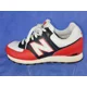 thumbnail image 2 of New Balance 574 Running Casual Shoes Mens Sz. 7 (2E Wide) Red White Blue M574LKR, 2 of 6