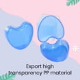 thumbnail image 2 of 1Pc/2Pcs Denture Storage Box Various Shapes Eco-friendly PP Portable User-friendly Securely Store Braces Case, 2 of 8
