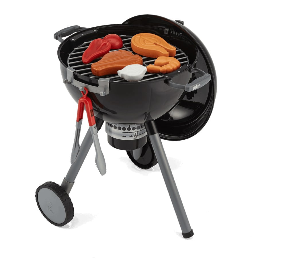Weber Mini Original Kettle Premium Charcoal Grill Toy (Black)