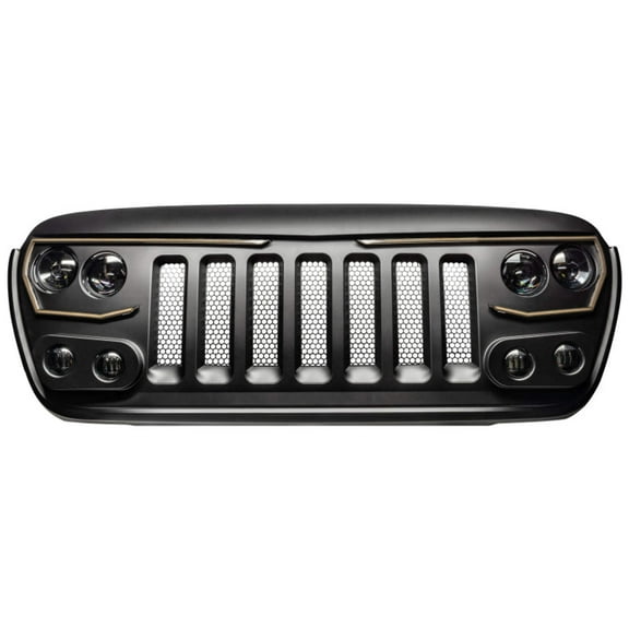 Oracle VECTOR Series Full LED Grille - Jeep Wrangler JL/JT - NA ORACLE Lighting 5837-PRO