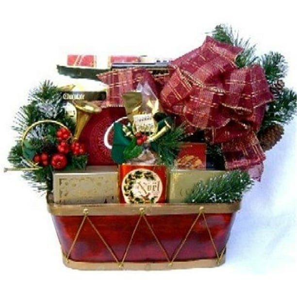 Gift Basket Village SpOfCh Spirit Of Christmas Holiday Gift Basket ...