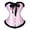 Pink, variant on Shapewear for Women,Lace Corset for Women Boned Cincher Vest Brocade Design Plus Size Gothic Style Waist Trainer Corset for Fashion and Waist Definition,RD2,L