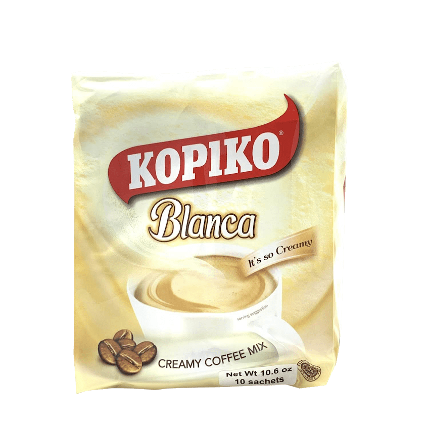 Kopiko Blanca Creamy Coffee Mix, 10 sachet in Pack of 1