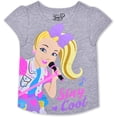 thumbnail image 2 of Jojo Siwa Girls 4 Pack Character Short Sleeve Tees, Toddler, 2 of 9