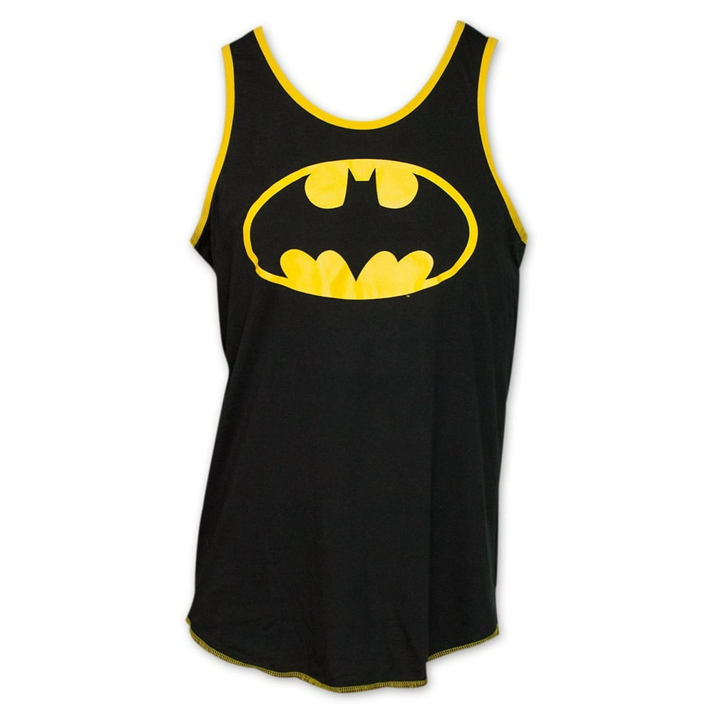 Changes batman classic logo men's tank top shirt black