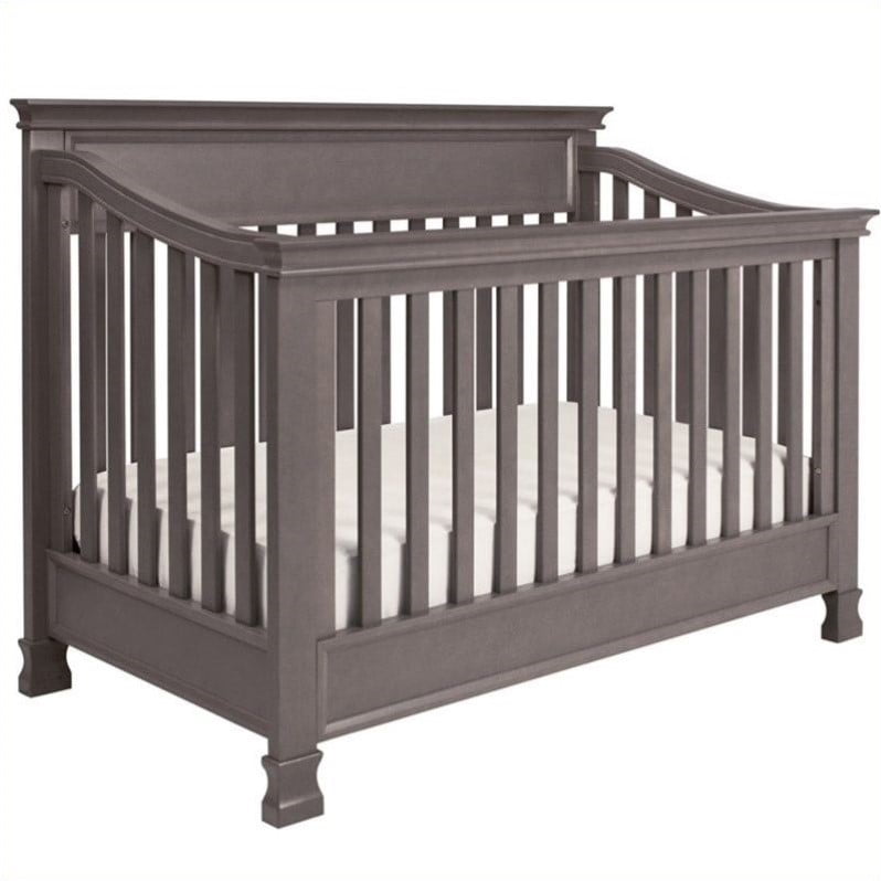 Million Dollar Baby Classic Foothill 4 in 1 Convertible Crib in Gray