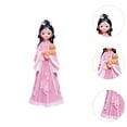 thumbnail image 6 of Chinese Ancient Girl Doll Mini Hanfu Figurine Resin Statue Decoration for Living Room Nightstands Bookshelf Display, 6 of 9