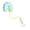 Blue, variant on FEISHENTT Automatic Interactive Cat Toy String Feather Toy for Cats One Size