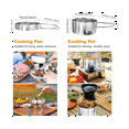 thumbnail image 5 of 11 Piece Stainless Steel Camping Mess Kit, 5 of 5
