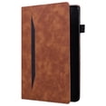 thumbnail image 2 of ELEHOLD Wallet Case for Samsung Galaxy Tab S10 FE+, Premium PU Leather Folio Case Cover with Card Slots & Stand & Pencil Holder,Brown, 2 of 9