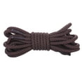 thumbnail image 3 of Santimon 2 Pairs Round Cotton Shoelace for Dress Shoes Oxford Shoes Chelsea Boots 47" Coffee, 3 of 6