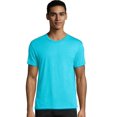 thumbnail image 1 of Hanes Mens Elevated Tee, S, Flying Turquoise Triblend, 1 of 1