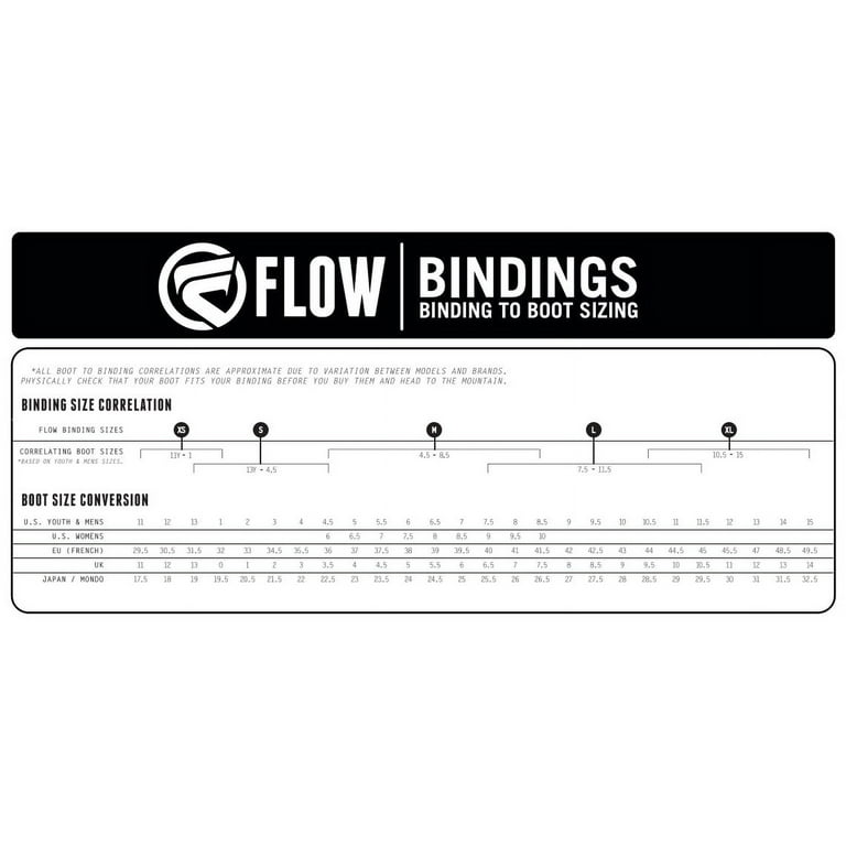 Flow NX2-GT Hybrid Snowboard Bindings Mens Black L - Walmart.com