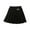 Black, variant on Kids Casual Mini Skorts New Girls Pleated Skirts with Shorts Elastic Waist Uniform Plus Size Tennis Casual A-Line Skirt Black 13 Years