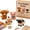Farm Cuties, variant on 3D Beaded Bird DIY Kit, 4-Piece Set Animal Seed Bead Craft Art Kit for Adults and Beginners, Perfect Creative Gift