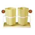 thumbnail image 1 of Support Multifonctionnel Rangement Baguettes Tube Mode Simple Rangement Mural Solide Rangement Ménager Baguettes Cage C, 1 of 5