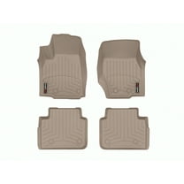WeatherTech Custom Fit FloorLiners compatible with 2022-2024 Jeep Grand Cherokee L - 1st & 2nd Row (2-pc. Rear Liner), Tan