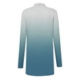 thumbnail image 4 of YFNNUP Women's Tie Dye Cardigan Plus Size Draped Front Open Sweater Cardigan Casual Long Sleeve Lightweight Duster 2025 Fall Winter Coat, 4 of 6