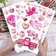 thumbnail image 3 of 4 láminas de calcomanías para decorar muebles con diseño de San Valentín: corazones, corazones y diseños UV., 3 of 9