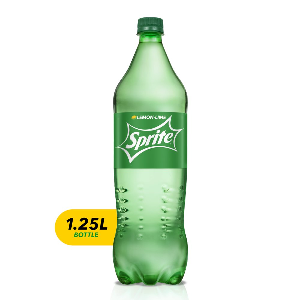 Sprite Lemon Lime Soda Soft Drink, 1.25 Liters