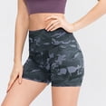 thumbnail image 2 of Yubnlvae High Waist Yoga Biker Shorts - Women's Workout & Running Compression Shorts (Tummy Control, Squat-Proof) Grey XL, 2 of 5