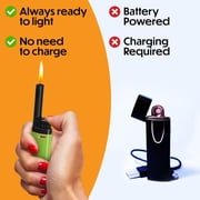 BIC EZ Reach Lighter, Celebrations Series, 6 Pack (Assortment of Colors May Vary)