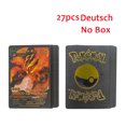 thumbnail image 3 of Cards Pikachu Figure Spanish French English German VMAX GX Vstar Energy Card Kids Game Collection Gold Silver Black Card, 3 of 5