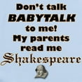 thumbnail image 2 of CafePress - Baby Collection Shakespeare Infant Bodysuit - Baby Light Bodysuit, Size Newborn - 24 Months, 2 of 4