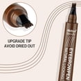 thumbnail image 2 of iMethod Lápiz para cejas - Actualización de cejas TattooPen Maquillaje para cejas Larga duración Impermeable y a prueba de manchas Negro, 2 of 8