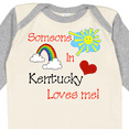 thumbnail image 4 of Inktastic Someone in Kentucky loves me Boys or Girls Long Sleeve Baby Bodysuit, 4 of 5