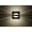 Chrome, variant on OPTOS1W-FRFR-CR Besa Lighting Optos-One Light Wall Sconce-5 Inches Wide by 5 Inches High-Chrome Finish-Frost/Frost Glass Color-Halogen Lamping Type