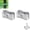 2Pcs, variant on Wood Panel Clamps Livestock Panels, Corral Panel Clamps for Boards, Horse Panels Clamp for Woods Boards, Suitable for 1-3/8 Inch Fence, Suitable for Horse and Cattle Fences of 1-3/8 Inches