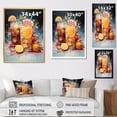 thumbnail image 4 of Designart "Cocktail of Tropical Soda I" Food & Beverage Canvas Print, 4 of 5