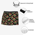 thumbnail image 5 of Rateoe Frogs In Mushroom Hats Mens Boxer Briefs Poly Spandex Performance Boxer Briefs Underwear Hem Boxer Briefs - Small, 5 of 8