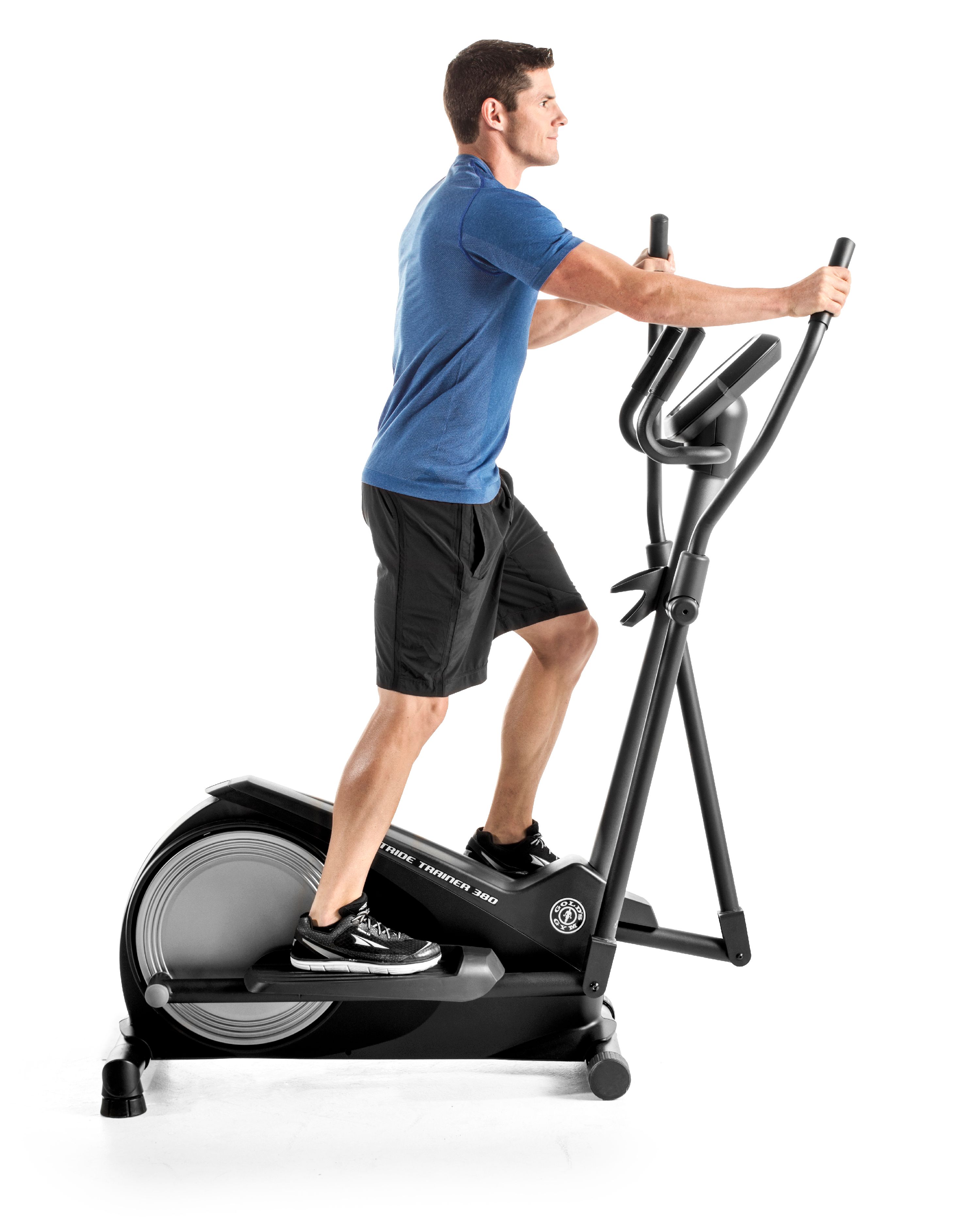 Gold's Gym Stride Trainer 380 Elliptical, iFit Coach Compatible - image 3 of 9