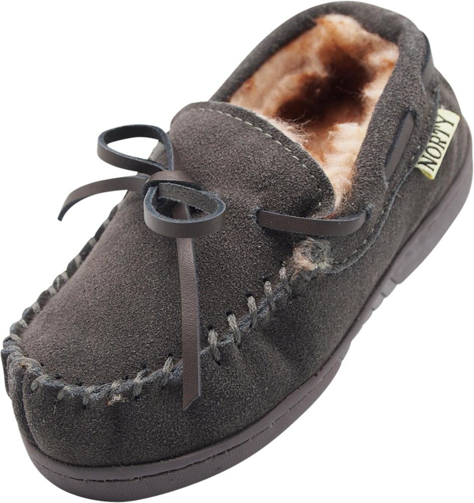 youth moccasin slippers