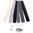 thumbnail image 4 of 1 Set Bulletin Board Strips Felt Pin Board Bar Strips Bulletin Board for Offices Home Wall, 4 of 8