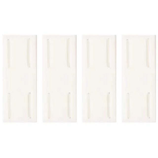 4Pcs Socket Holder Punch Free Self Adhesive Strong Loading Living Room Wall Hanging Socket Fixer Daily Use