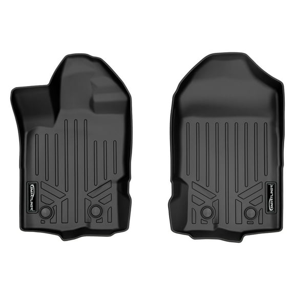 SMARTLINER 1st Row Custom Fit Floor Liners Compatible with 2019 - 2023 Ford Ranger Super Crew (Gasoline | Carpet)