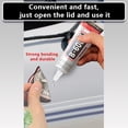 thumbnail image 5 of 3 Count 110ml B6000 Clear Multi-Purpose Adhesive Craft Glue, Precision Tip Design for Rhinestones Inlay, Jewelry Making, Phone Repair, Fabric, Wood and DIY Art Projects, 5 of 7