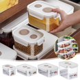 thumbnail image 1 of Xihbxyly Ofertas Relámpago de Hoy Caja de Conservación para Congelación En Refrigerador Caja Sellada para Almacenar Alimentos Cesta para Agua y Frutas Caja para Carne y Verduras de Calidad Alimentari, 1 of 2